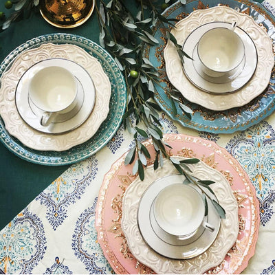 Add Charm to Your Table Setting with Charger Plates
