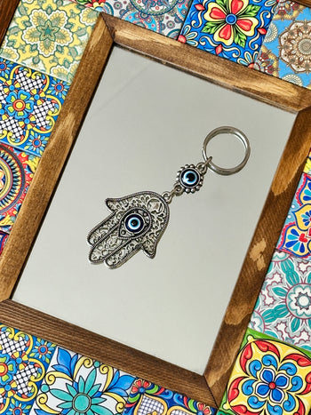 Hamsa Keychain