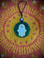 Glass Hamsa