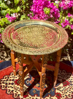 Moroccan Brass table