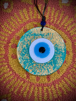 Large Evil Eye in Gold