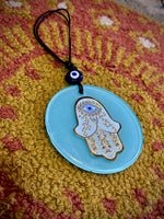 Glass Hamsa