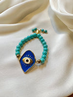 Evil Eye & Turquoise bracelet
