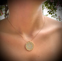 Evil Eye Sun Necklace