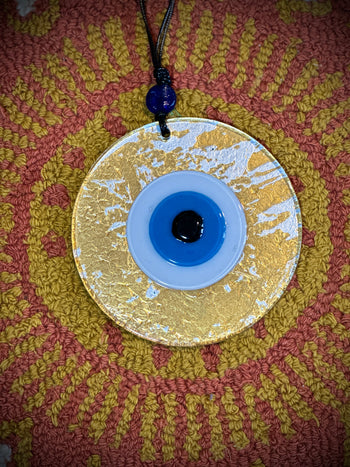 Large Evil Eye in Gold