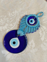 Evil Eye Large Macrame