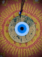 Large Evil Eye in Gold