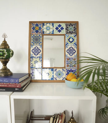 Turkish Tiled Mirror