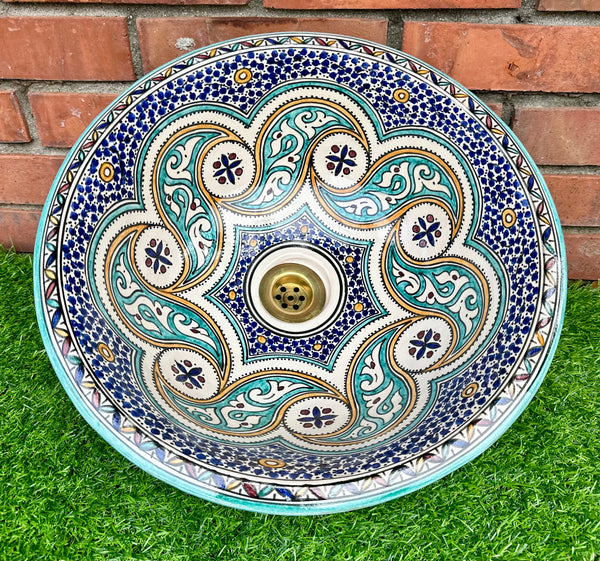 Moroccan Vessel Sink -40 cm