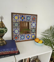 Turkish Tiled Mirror - Square