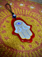 Glass Hamsa