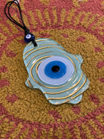 Glass Hamsa