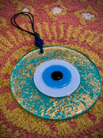 Large Evil Eye in Gold