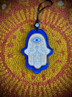 Glass Hamsa