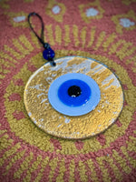 Large Evil Eye in Gold