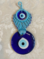 Evil Eye Large Macrame