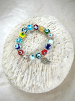 Evil Eye Rainbow Bracelet