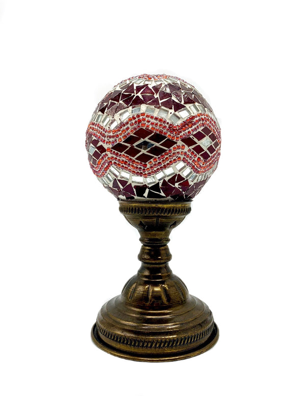 Round Globe Table Lamps - 2 colors