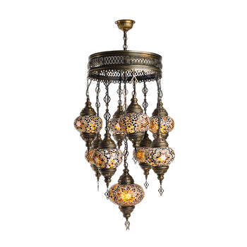 9 Globe Ceiling Lamp