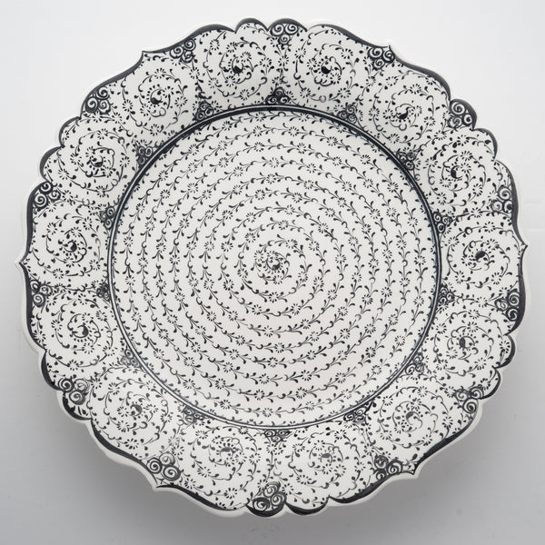 Large Ceramic Plate - 12 inches