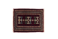 Small Vintage Turkish Carpet