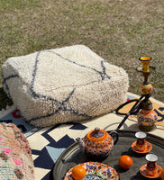 Beni Ourain Wool Pouf - available for pre-order
