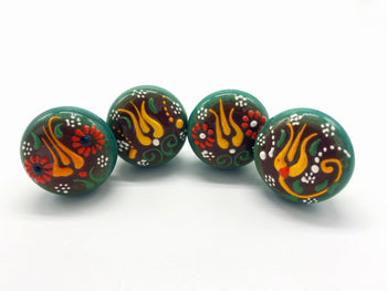 Wine Stoppers - Blue-Green