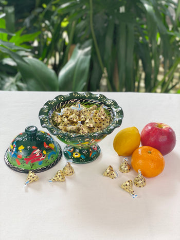 Footed Candy Dish / Sugar Bowl