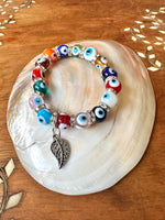 Evil Eye Rainbow Bracelet