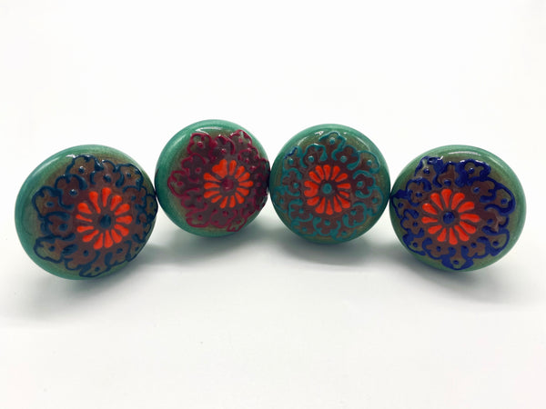 Wine Stoppers - Blue-Green