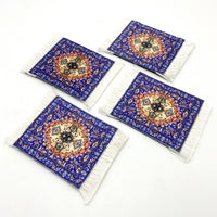 Silken Coasters - set of 4