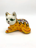 Hand-painted Ceramic Cat