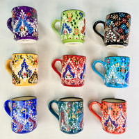 Hand-painted Mug - Sky Blue
