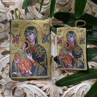 Mother Mary & Jesus - Rosary Pouches