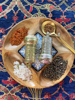 Ottoman Brass Spice Grinders - Silver