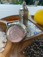 Ottoman Brass Spice Grinders - Silver