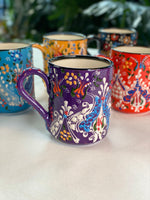 Hand-painted Mug - Violet warehouse